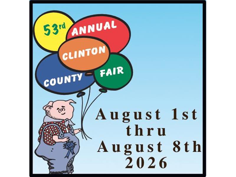 Logo for 2026 Clinton County Fair