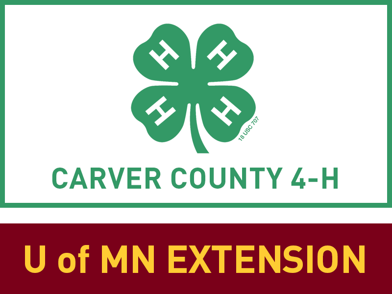Logo for 2026 Carver County Fair 4-H registration
