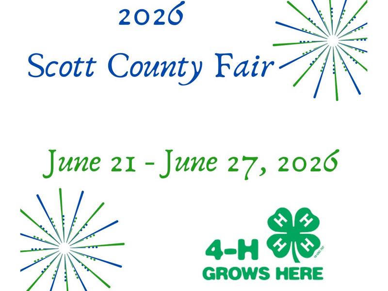 Logo for 2026 Scott County Fair