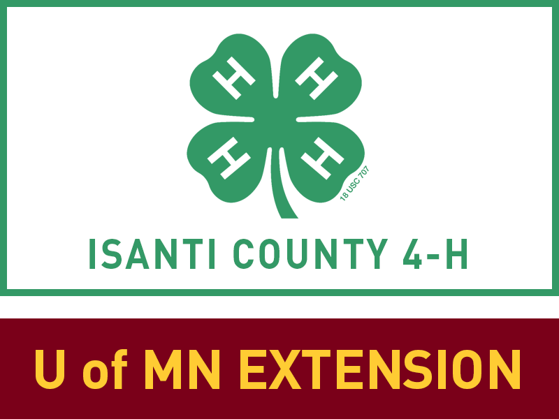 Logo for 2026 Isanti County Fair - 4-H Entries