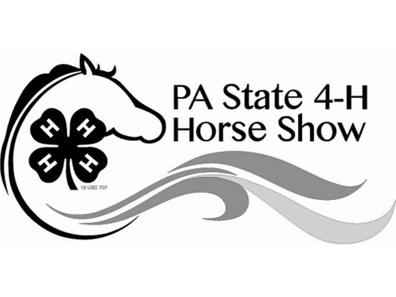 Logo for 2026 Pennsylvania State 4-H Horse Show