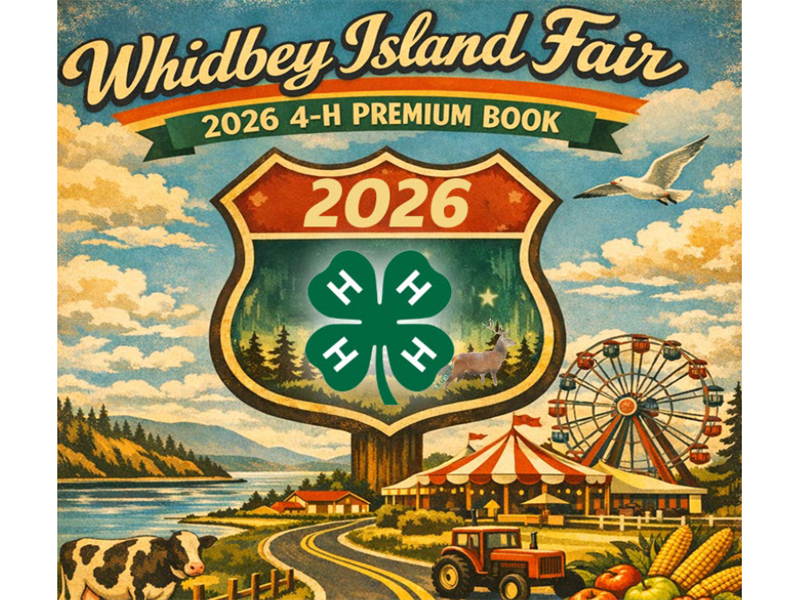 Logo for 2026 Whidbey Island 4H Fair