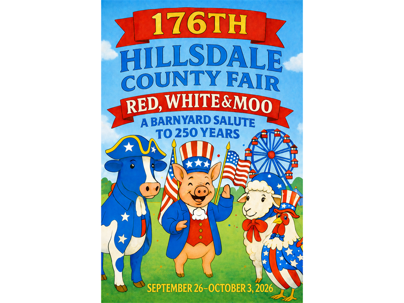 Logo for 2026 Hillsdale County Fair